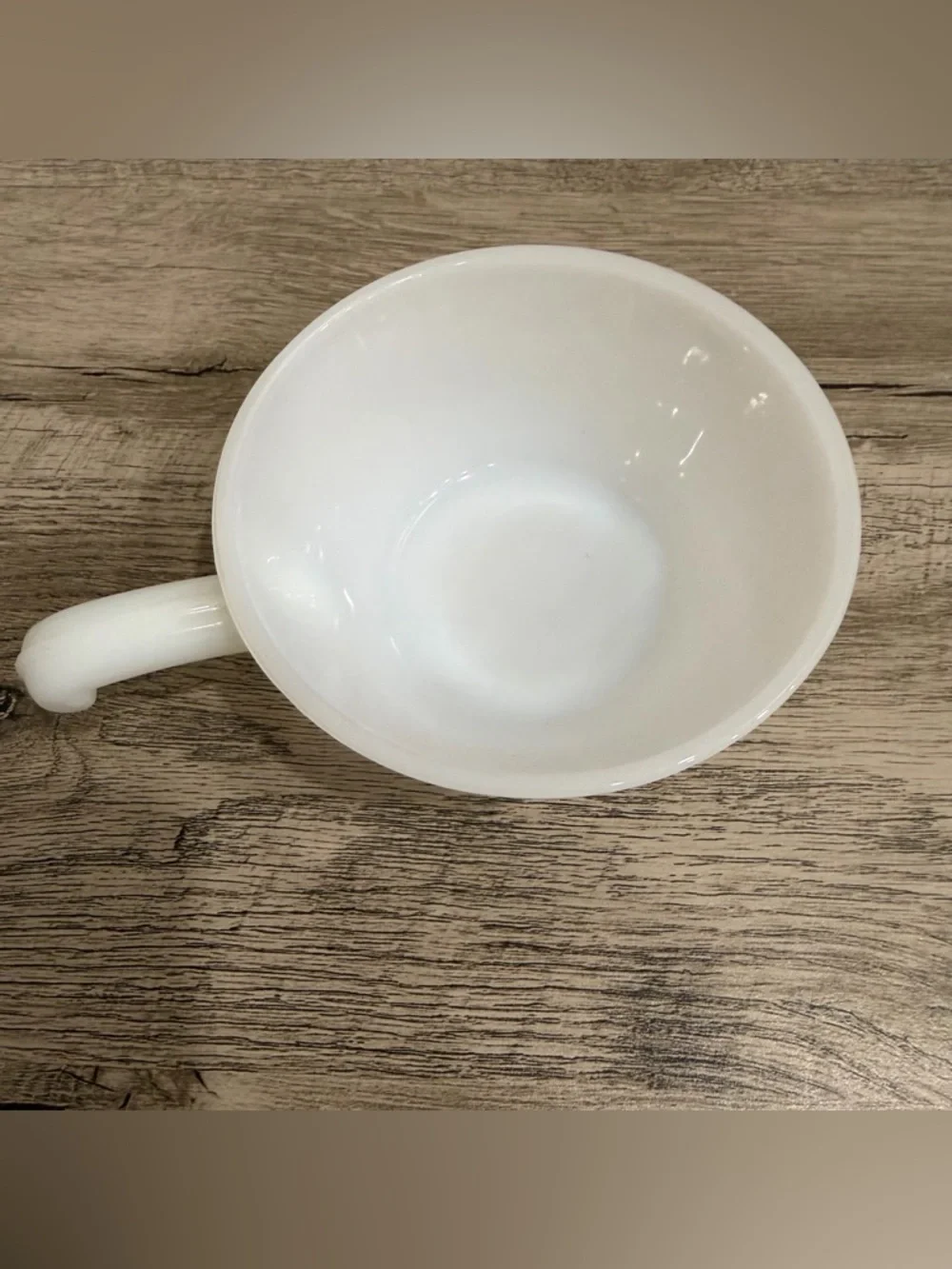 Set Of 4 Anchor Hocking Fire King White Milk Glass Soup Bowl 5